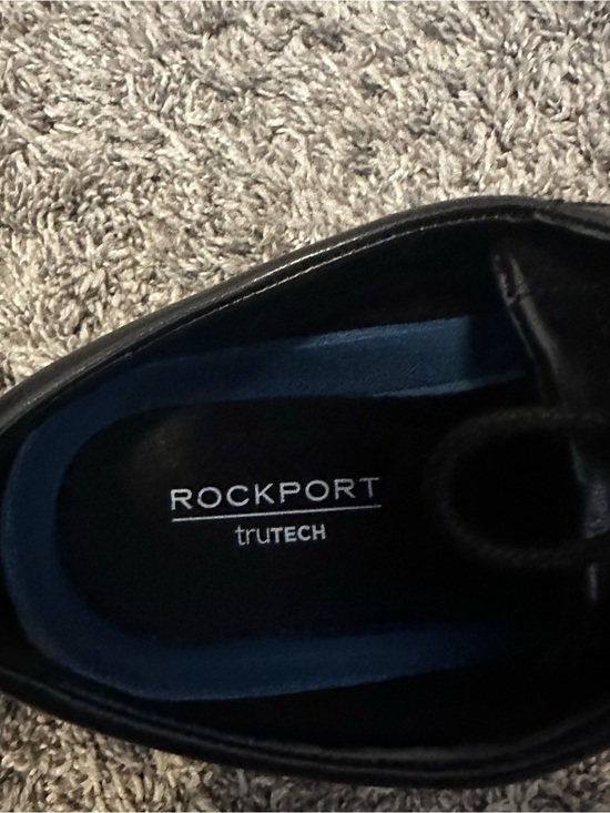 Rockport Black Leather Lace-Up Oxfords size 8 main image 9
